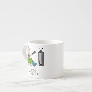 Taza De Espresso Me Hago Adicto a la TV