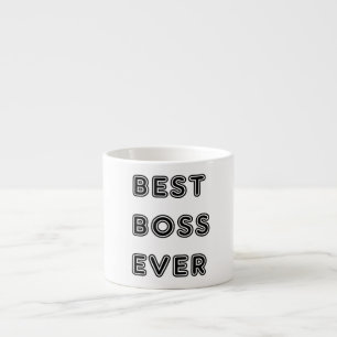 Taza De Espresso Mejor jefe jamás