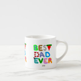 Taza De Espresso Mejor Papá Nunca Espresso Mug