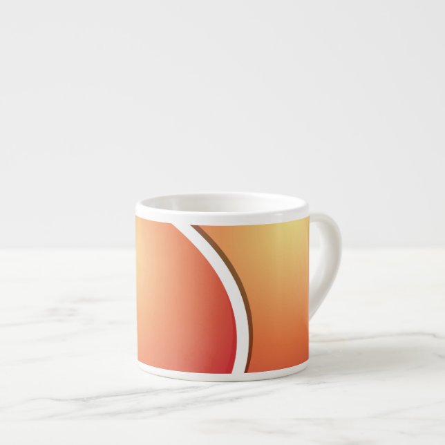 Taza De Espresso Melocotón (Derecha)