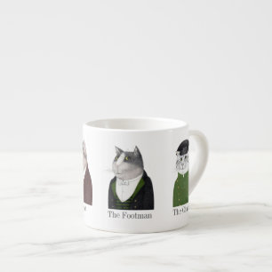 Taza De Espresso MEN CATS Espresso Cup + Texto