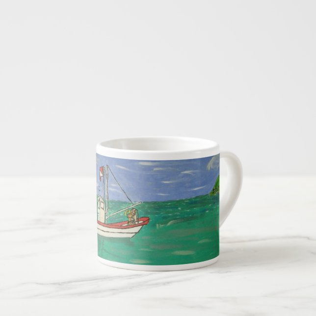 Taza De Espresso Mi lugar feliz (Derecha)