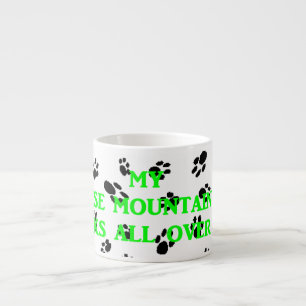 Taza De Espresso mi perro rn me da un paseo. png