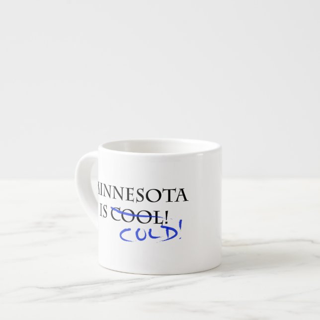 Taza De Espresso Minnesota es Guay (Izquierda)