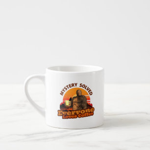 Taza De Espresso Misterio Resuelto a Todos Les Gusta el Café Bigfoo
