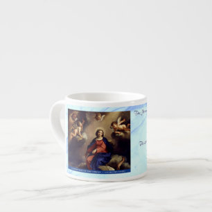 Taza De Espresso Misterios Gloriosos del Rosario Artículo #4: Asunc