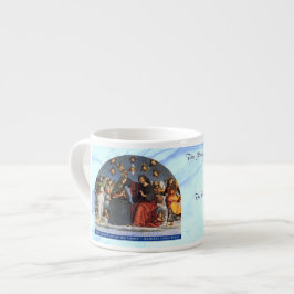 Taza De Espresso Misterios Gloriosos del Rosario Artículo #5: Coron