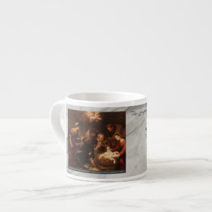 Taza De Espresso Misterios Gozosos del Rosario Artículo #3: Nativid