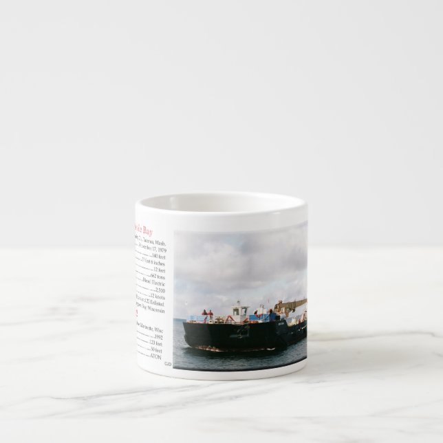 Taza De Espresso Mobile Bay y CGB 12002 espresso mug (Frente)