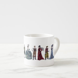 Taza De Espresso Moda de Regency Jane Austen Espresso o Tea Mug