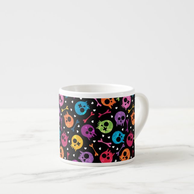 Taza De Espresso Modelo 2 de los cráneos (Derecha)