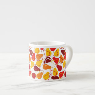 Taza De Espresso Modelo con las peras