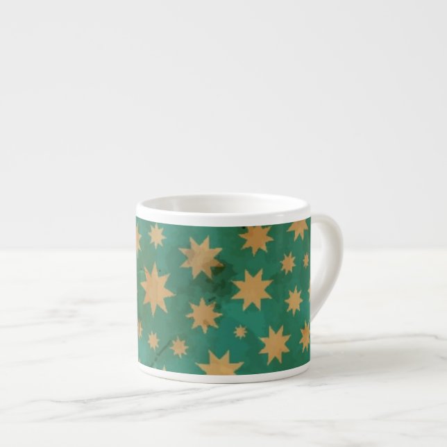 Taza De Espresso Modelo de estrellas (Derecha)