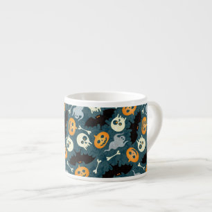 Taza De Espresso Modelo de Halloween