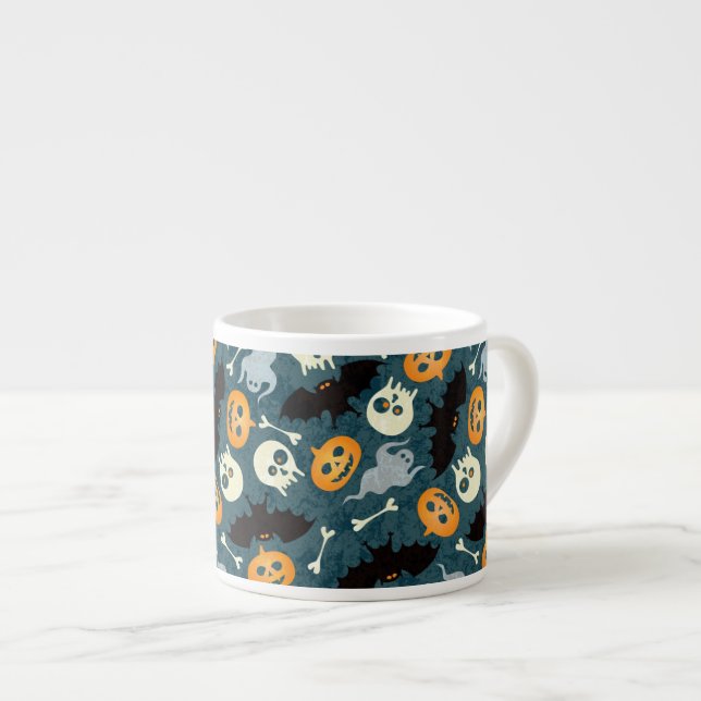 Taza De Espresso Modelo de Halloween (Derecha)
