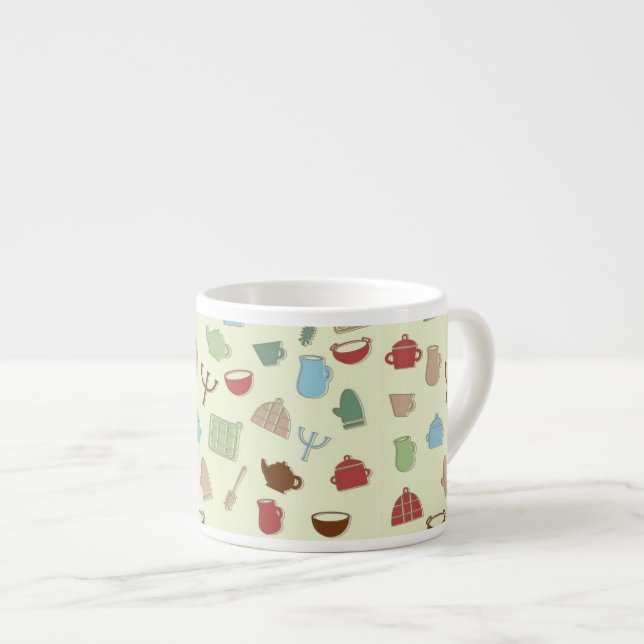 Taza De Espresso Modelo de la cocina (Derecha)