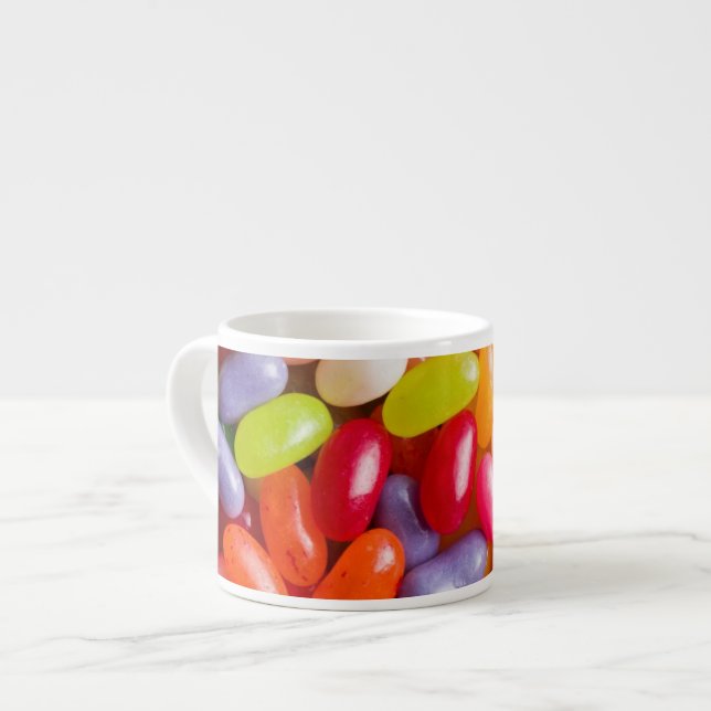 Taza De Espresso Modelo de las habas de jalea (Izquierda)
