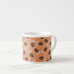 Taza De Espresso Modelo de los alimentos de preparación rápida