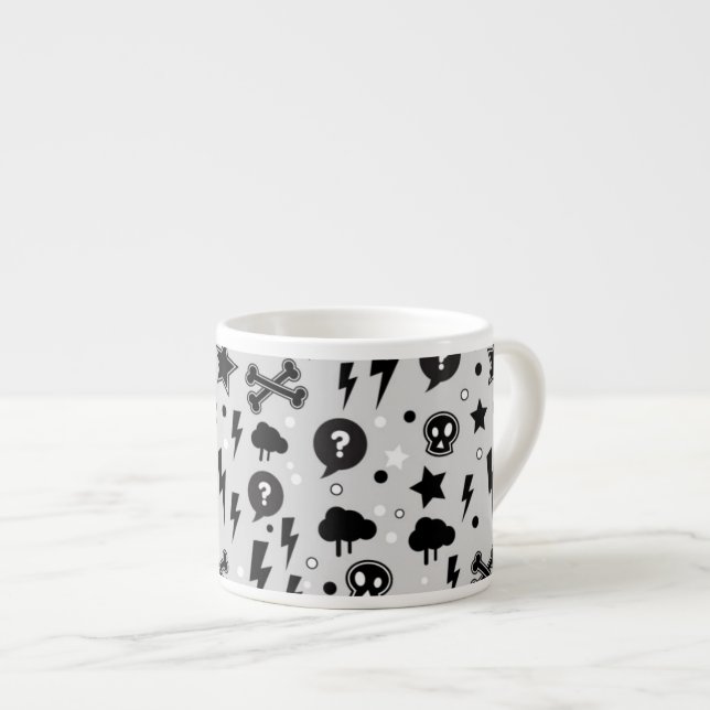 Taza De Espresso Modelo de moda (Derecha)