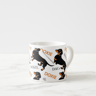 Taza De Espresso Modelo del Dachshund