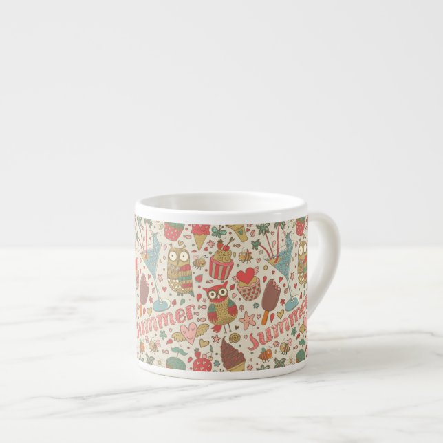 Taza De Espresso Modelo del verano con helado (Derecha)