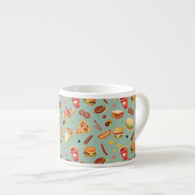 Taza De Espresso Modelo elegante de los alimentos de preparación (Derecha)