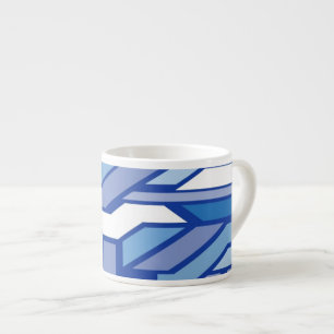 Taza De Espresso Modelo geométrico 2