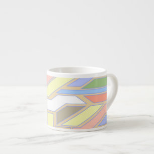 Taza De Espresso Modelo geométrico 3