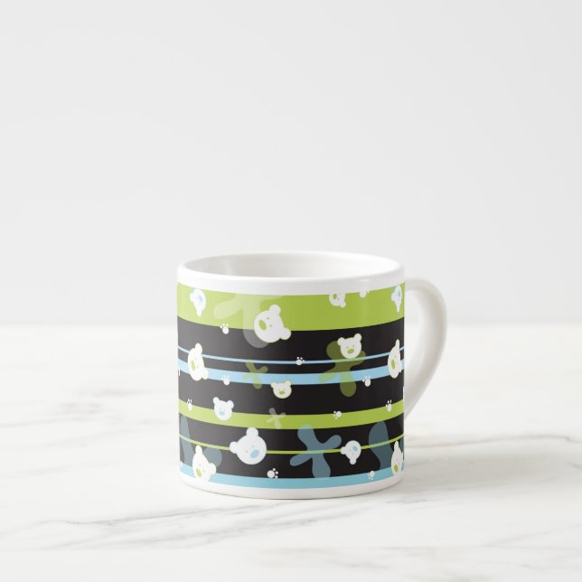 Taza De Espresso Modelo lindo con pocos osos (Derecha)