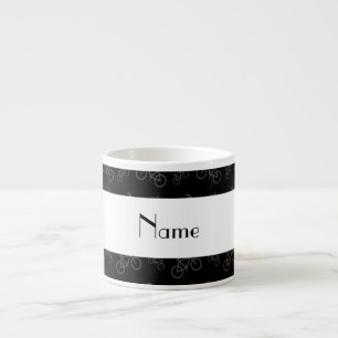 Taza De Espresso Modelo negro conocido personalizado de la