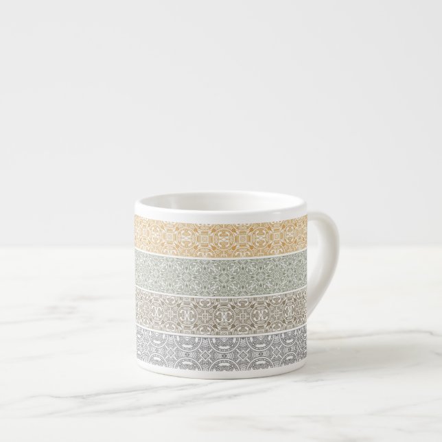 Taza De Espresso Modelo ornamental (Derecha)