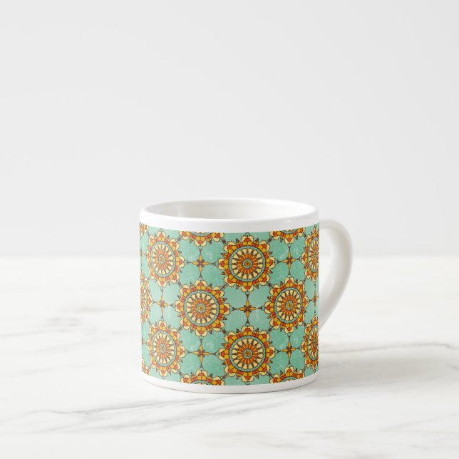 Taza De Espresso Modelo ornamental (Derecha)