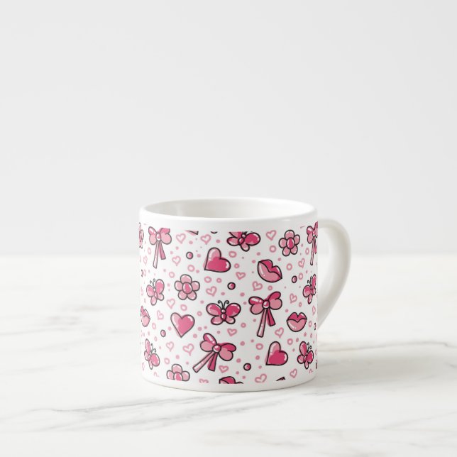 Taza De Espresso modelo romántico (Derecha)