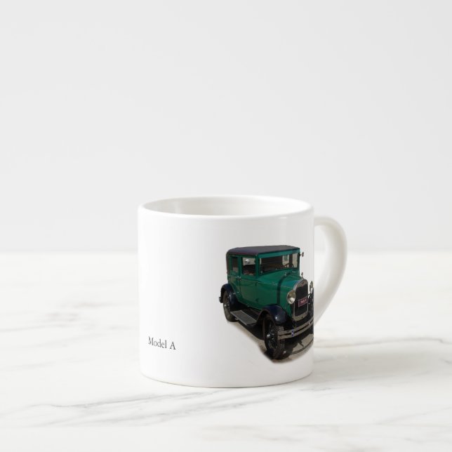 Taza De Espresso Modelo verde A Espresso Mug (Derecha)