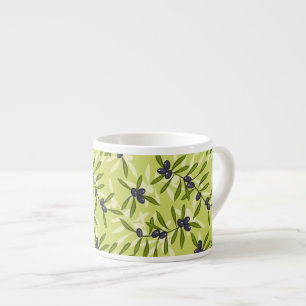 Taza De Espresso Modelo verde oliva