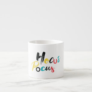Taza De Espresso Moderno, colorido, divertido, fresco, moderno Hocu