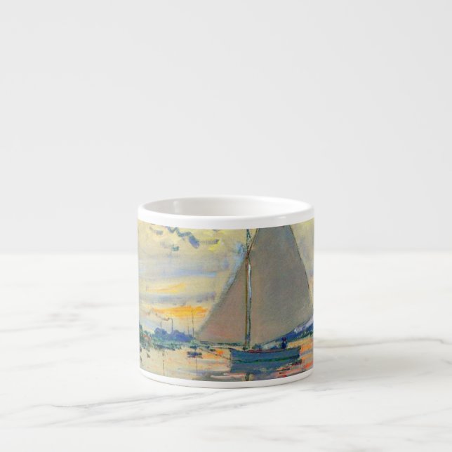 Taza De Espresso Monet Sailboat en Le Petit-Gennevilliers (Frente)