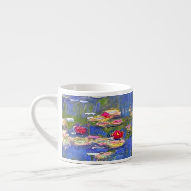 Taza De Espresso Monet Water Lilies  (Izquierda)