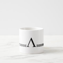 Taza De Espresso Monograma griego