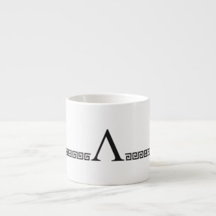 Taza De Espresso Monograma griego