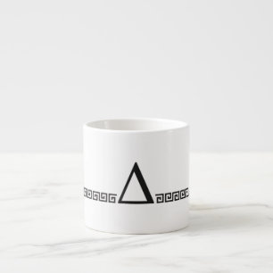 Taza De Espresso Monograma griego