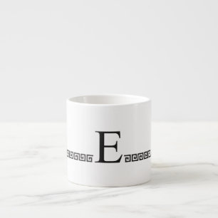 Taza De Espresso Monograma griego