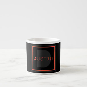 Taza De Espresso Monograma Único