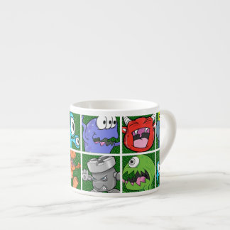 Taza De Espresso Monstruos y Kaiju