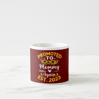 Taza De Espresso Mother's Day Promoted To Mommy Again Est 2023
