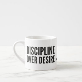 Taza De Espresso MOTIVATIONALISM© DISCIPLINE_Mok