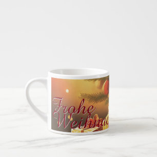 Taza De Espresso Motivo con regalos bajo el árbol de Navidad 37016