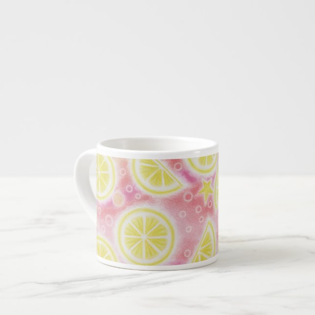 Taza De Espresso Muerco espresso rosa de Lemonade (Izquierda)