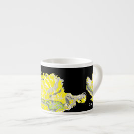 Taza De Espresso Mug / A Rosa Amarilla