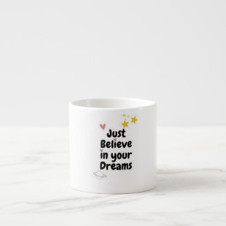 Taza De Espresso Mug con sentencia motivadora